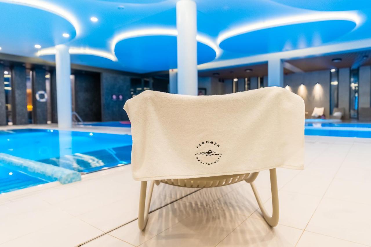 Апартаменты Wave, Polanki Aqua W Kolobrzegu, Free Garage, Swimming Pool, Sauna And Other! Экстерьер фото