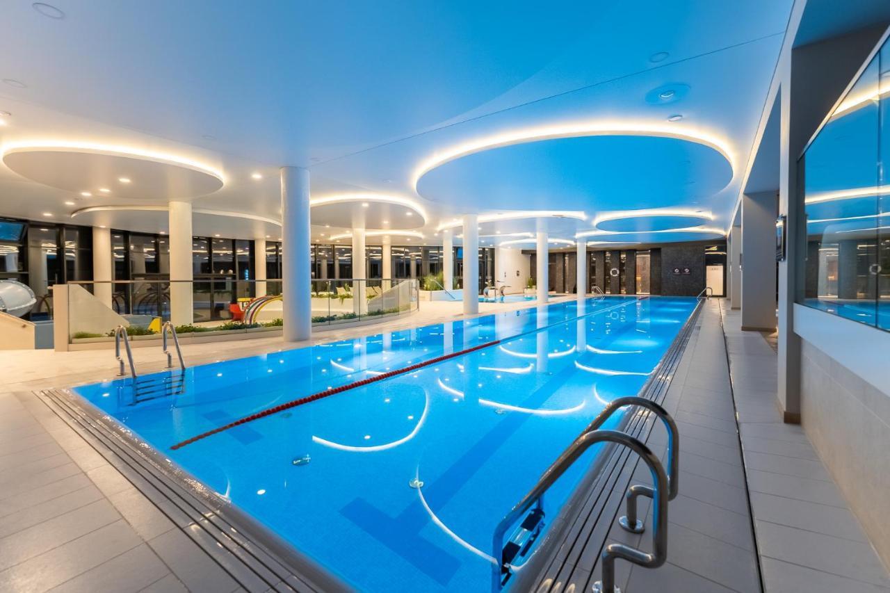 Апартаменты Wave, Polanki Aqua W Kolobrzegu, Free Garage, Swimming Pool, Sauna And Other! Экстерьер фото