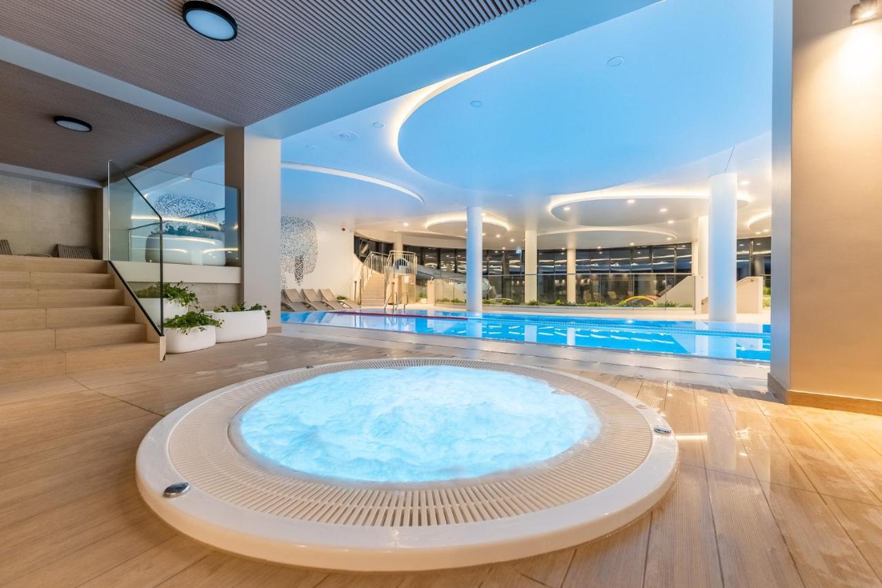 Апартаменты Wave, Polanki Aqua W Kolobrzegu, Free Garage, Swimming Pool, Sauna And Other! Экстерьер фото
