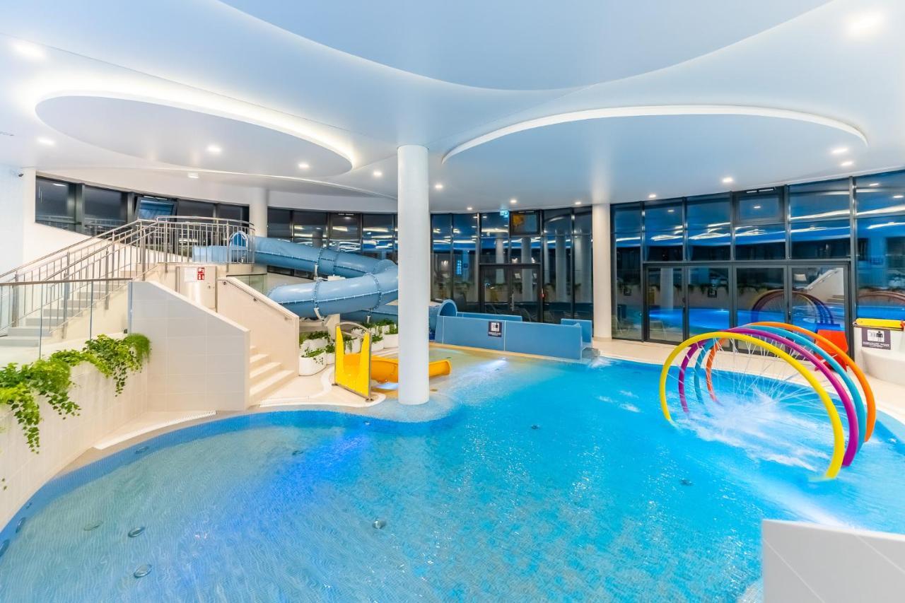 Апартаменты Wave, Polanki Aqua W Kolobrzegu, Free Garage, Swimming Pool, Sauna And Other! Экстерьер фото