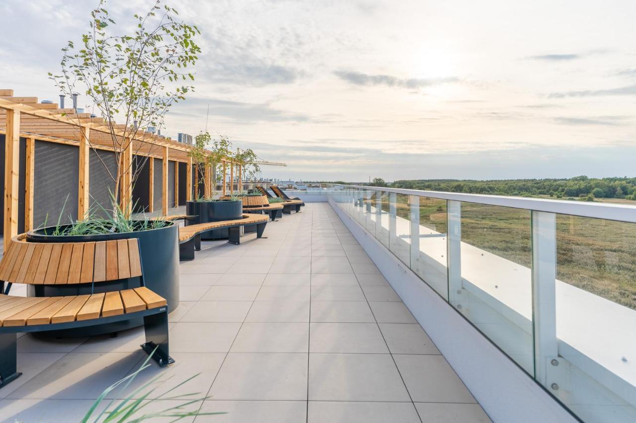 Апартаменты Wave, Polanki Aqua W Kolobrzegu, Free Garage, Swimming Pool, Sauna And Other! Экстерьер фото