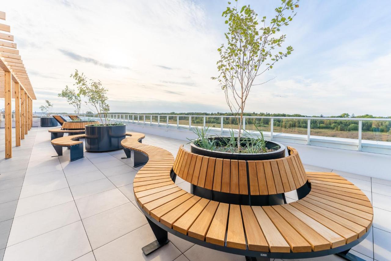 Апартаменты Wave, Polanki Aqua W Kolobrzegu, Free Garage, Swimming Pool, Sauna And Other! Экстерьер фото