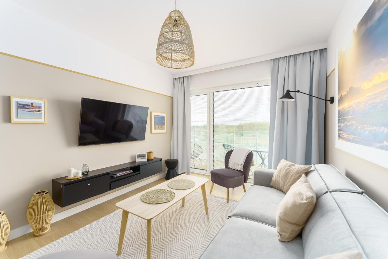 Апартаменты Wave, Polanki Aqua W Kolobrzegu, Free Garage, Swimming Pool, Sauna And Other! Экстерьер фото