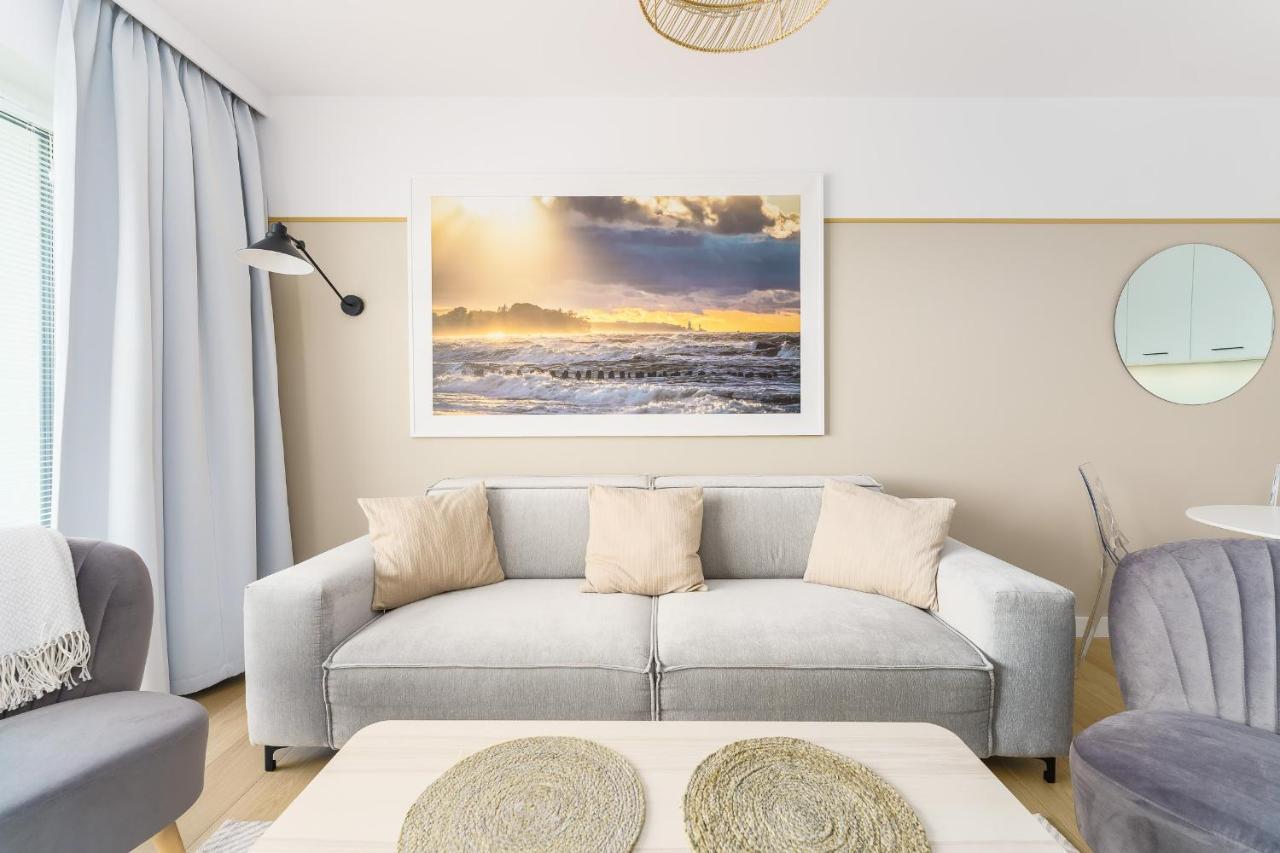 Апартаменты Wave, Polanki Aqua W Kolobrzegu, Free Garage, Swimming Pool, Sauna And Other! Экстерьер фото