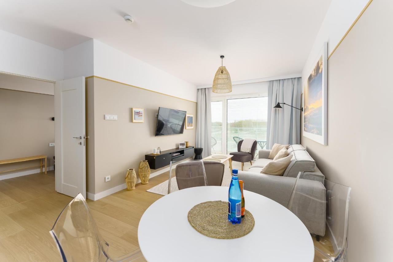 Апартаменты Wave, Polanki Aqua W Kolobrzegu, Free Garage, Swimming Pool, Sauna And Other! Экстерьер фото