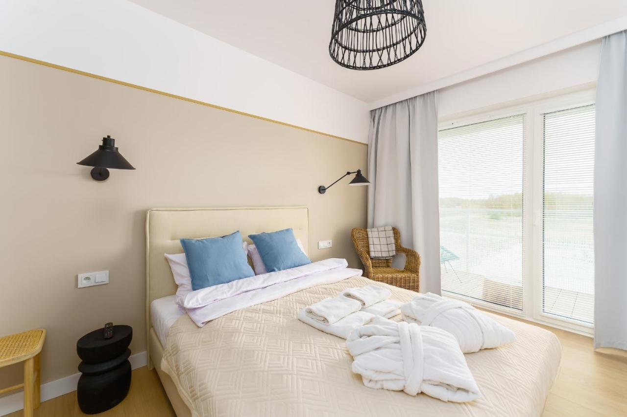 Апартаменты Wave, Polanki Aqua W Kolobrzegu, Free Garage, Swimming Pool, Sauna And Other! Экстерьер фото